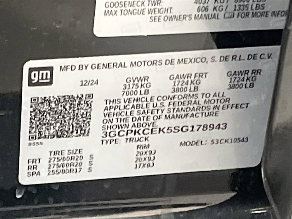 Used 2025 Chevrolet Silverado 1500 Custom Trail Boss image 31