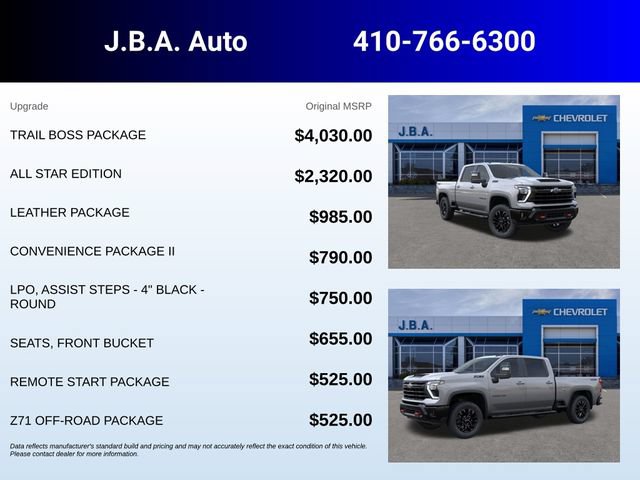 New 2026 Chevrolet Silverado 2500 LT w/ Trail Boss Package AWD/4WD image 5