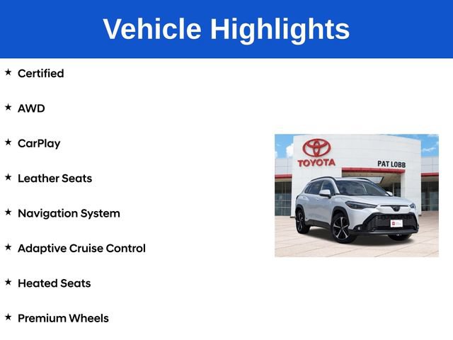 Certified 2023 Toyota Corolla Cross AWD Hybrid w/ Convenience Package image 5