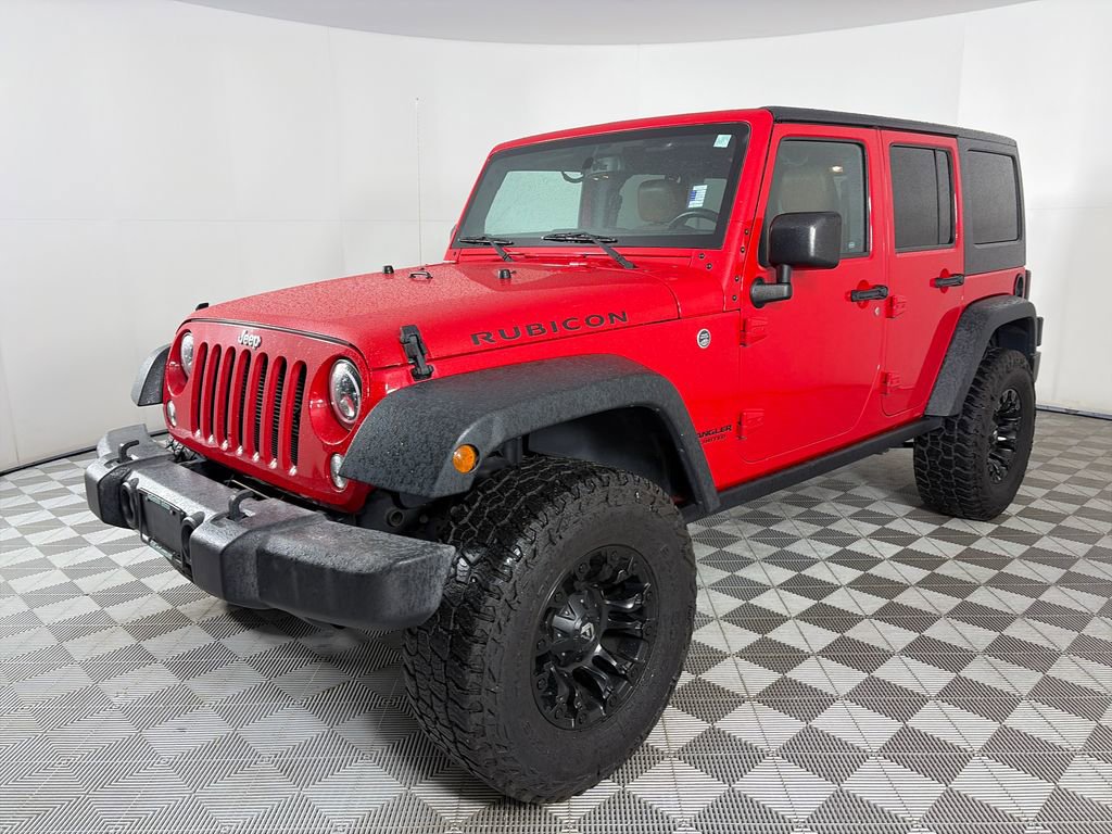 Used 2016 Jeep Wrangler Unlimited Rubicon w/ Connectivity Group AWD/4WD image 3