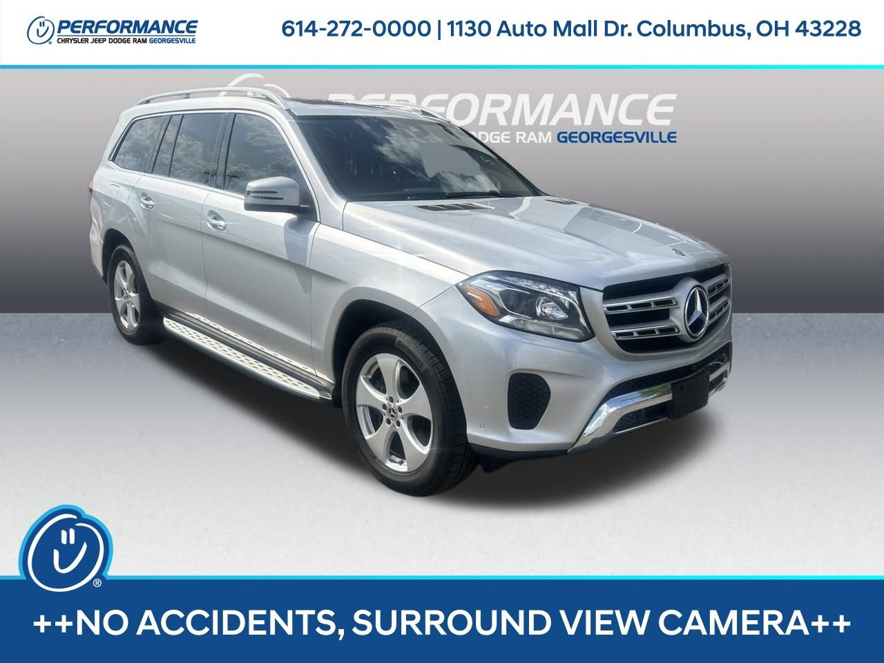 Used 2019 Mercedes-Benz GLS 450 4MATIC w/ Premium 1 Package image 1