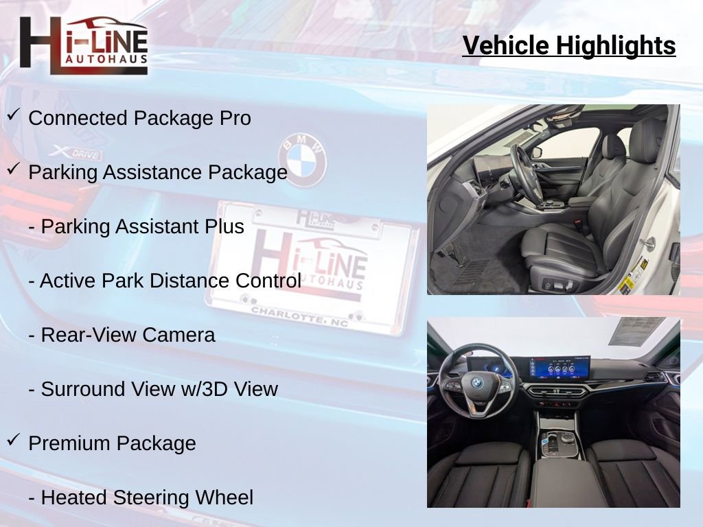 Used 2023 BMW i4 eDrive40 w/ Premium Package image 12