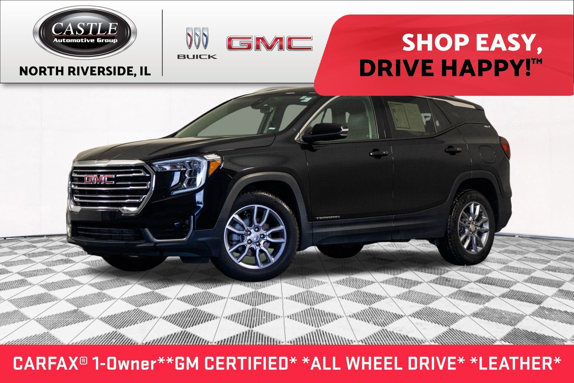 Certified 2022 GMC Terrain SLT