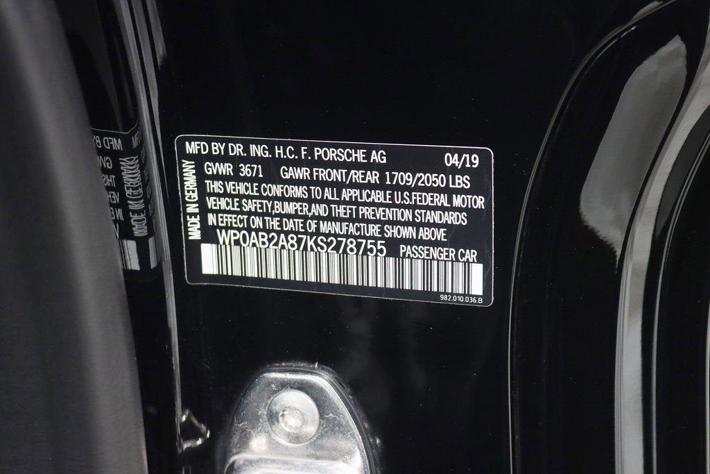 Used 2019 Porsche 718 Cayman S image 36