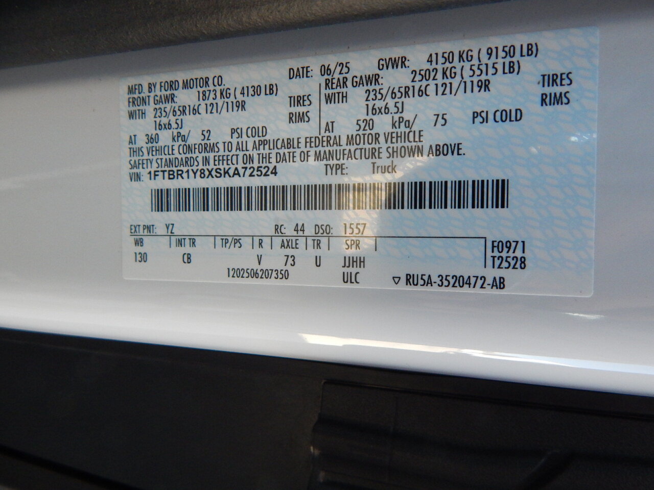 Used 2025 Ford Transit 250 Low Roof w/ Exterior Upgrade Package RWD image 30