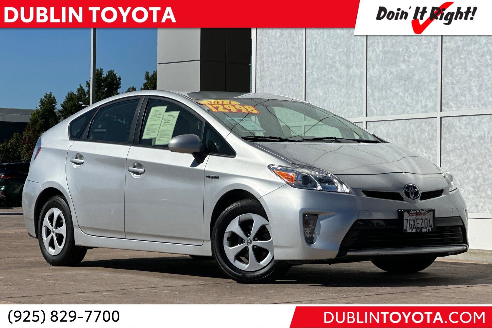 Used 2014 Toyota Prius Three
