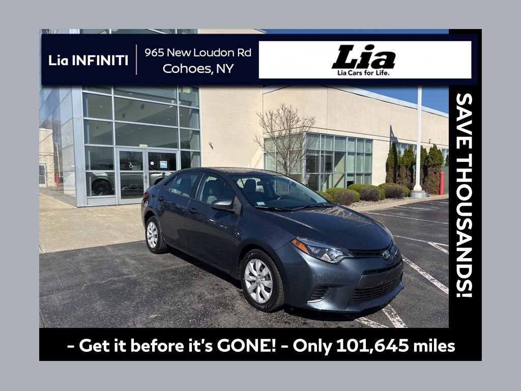 Used 2015 Toyota Corolla LE FWD 360° Tour