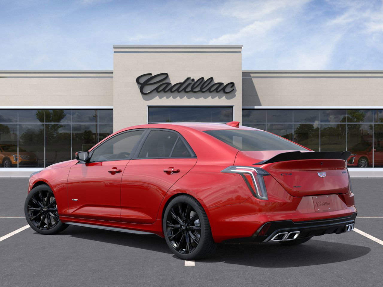 New 2025 Cadillac CT4 V w/ Super Cruise Package AWD/4WD image 3