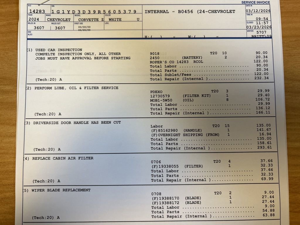 Used 2024 Chevrolet Corvette Z06 RWD image 18