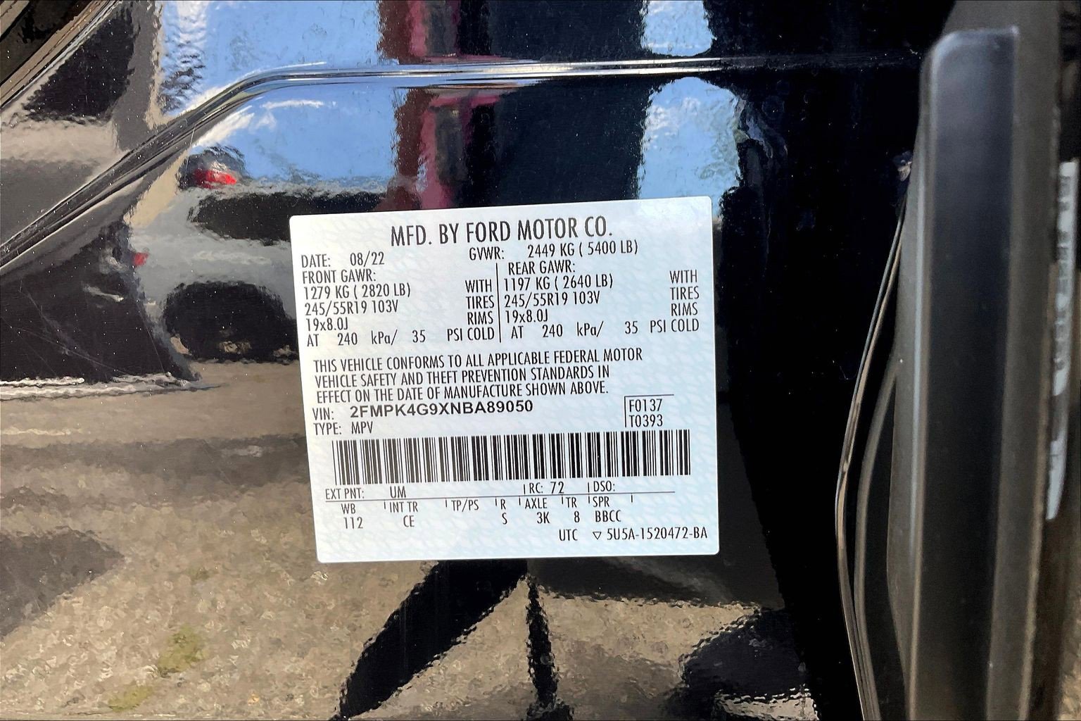 Used 2022 Ford Edge SE w/ Black Appearance Package image 33