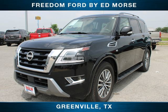 Used 2021 Nissan Armada SL w/ Captain's Chairs Package RWD image 1