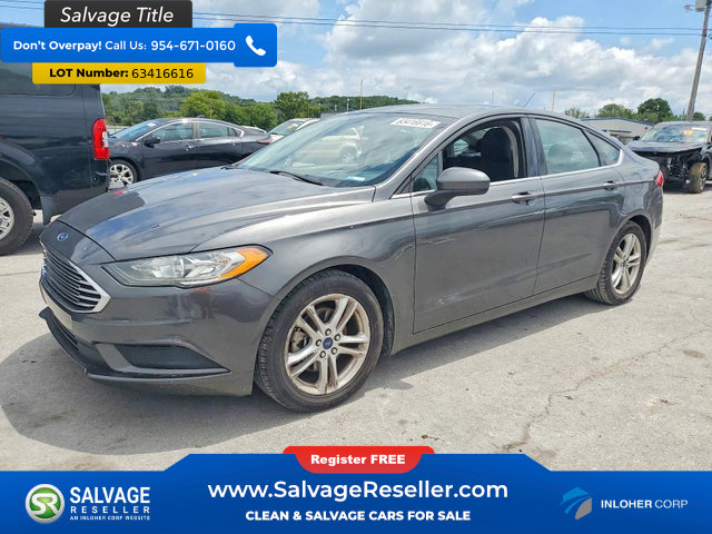 Used 2018 Ford Fusion SE w/ Fusion SE Technology Package