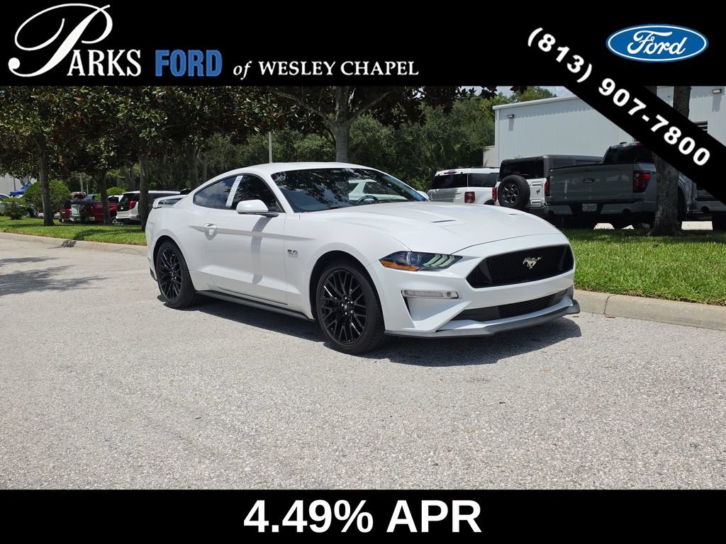 Certified 2021 Ford Mustang GT Premium w/ GT Performance Package RWD image 1