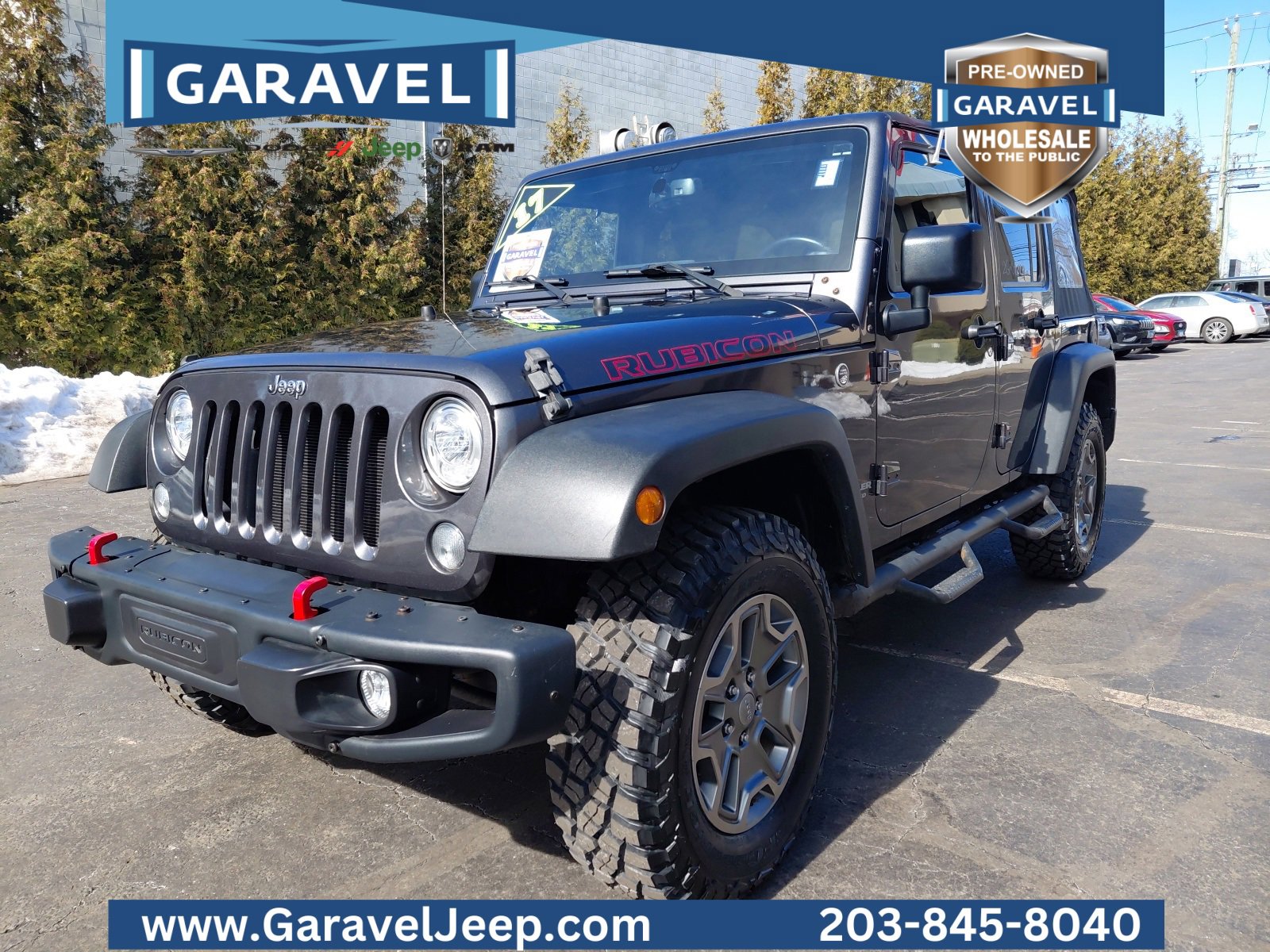 Used 2017 Jeep Wrangler Unlimited Rubicon w/ Cold Weather Group image 29