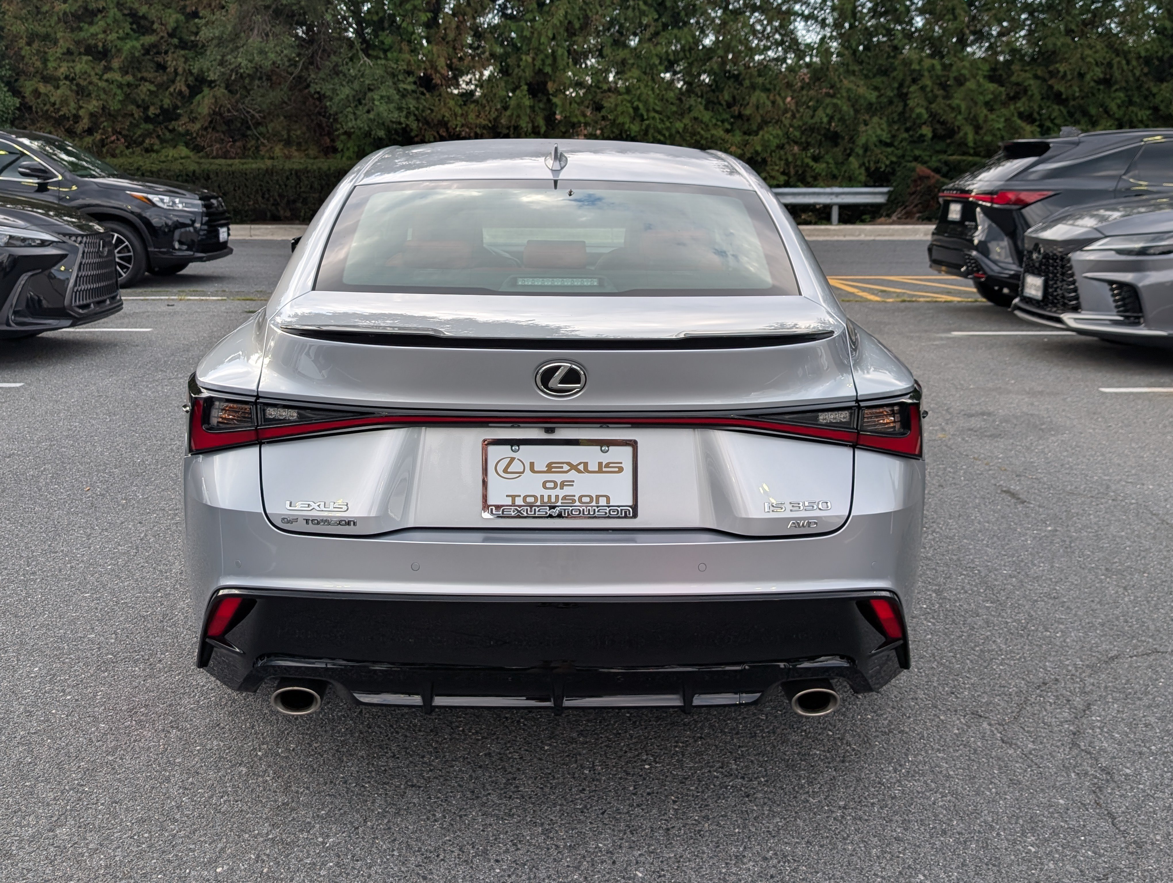 Used 2025 Lexus IS 350 F Sport w/ Accessory Package AWD/4WD image 3