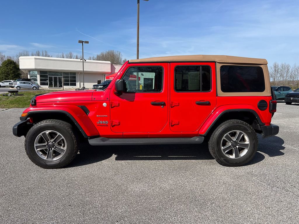 Used 2022 Jeep Wrangler Unlimited Sahara w/ LED Lighting Group image 2