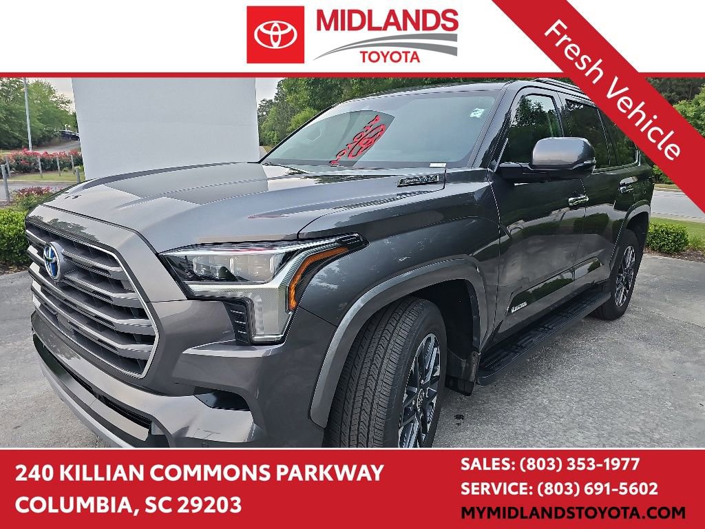 Used 2023 Toyota Sequoia Limited w/ Tow Technology Package