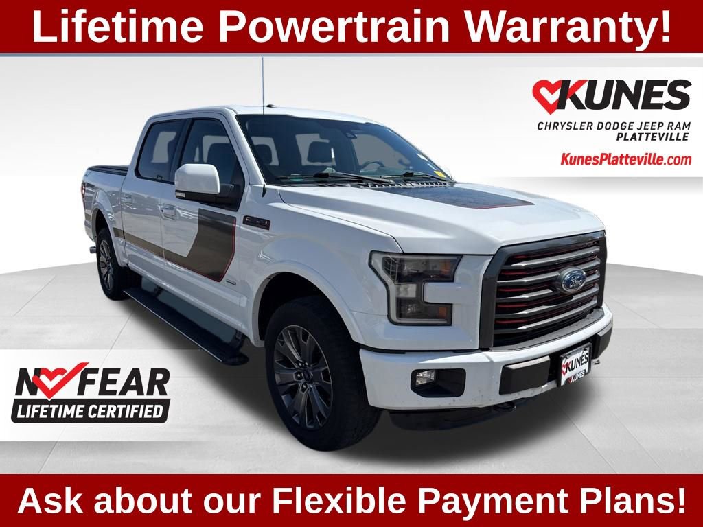 Used 2016 Ford F150 Lariat w/ Equipment Group 502A Luxury AWD/4WD image 1