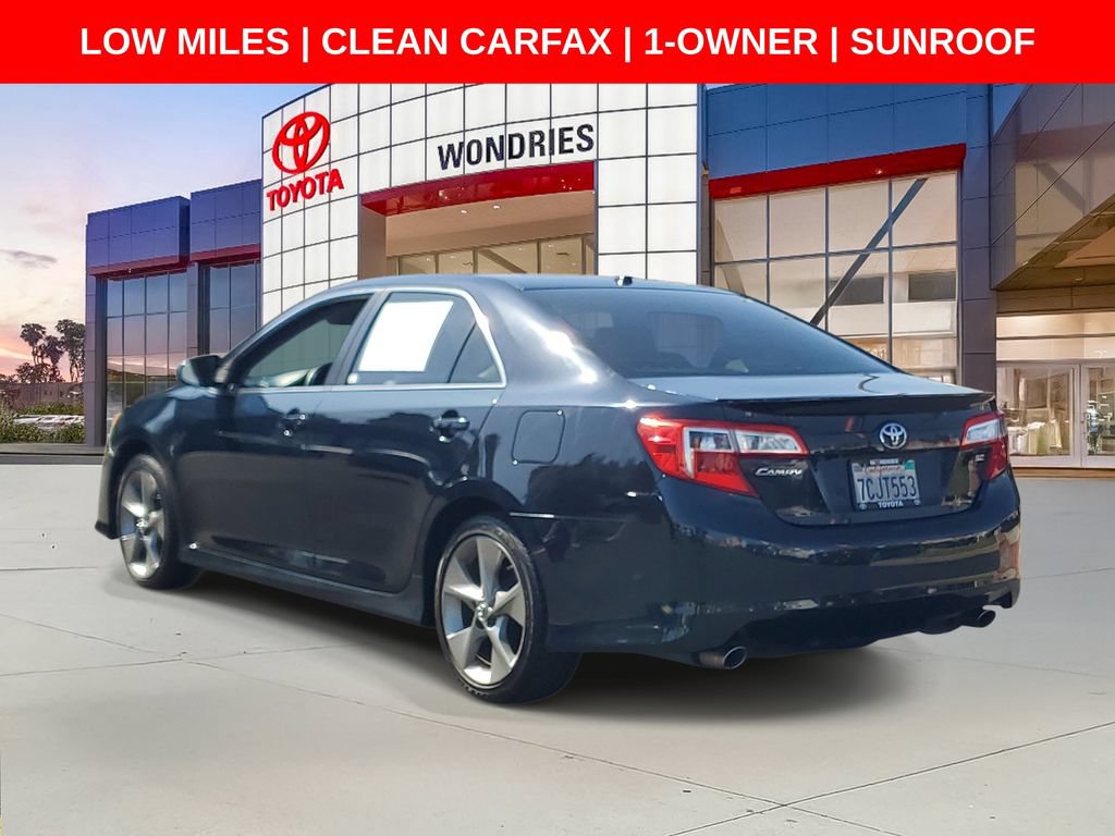 Used 2013 Toyota Camry SE w/ Leather Pkg FWD image 6