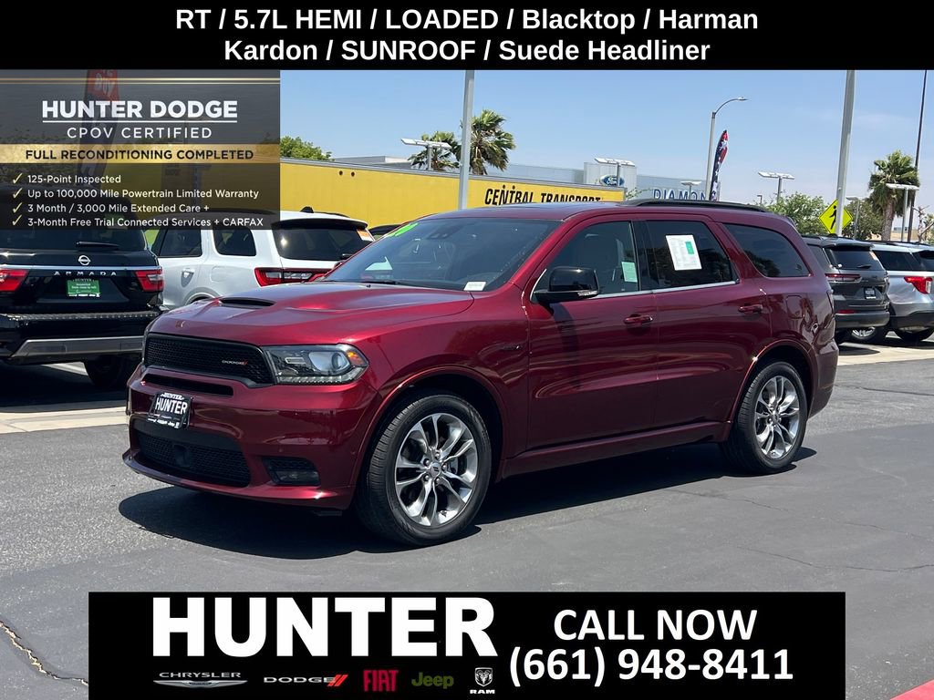 Certified 2020 Dodge Durango R/T w/ Technology Group RWD image 2