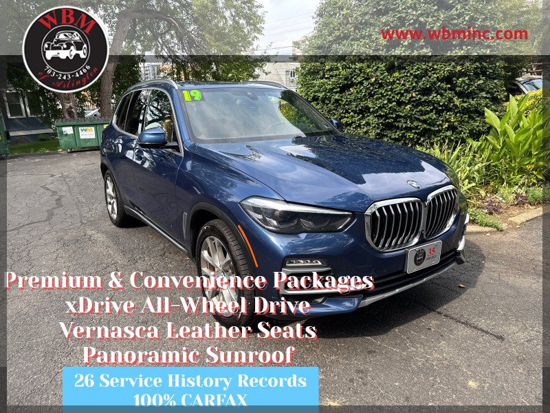 Used 2019 BMW X5 xDrive40i w/ Premium Package