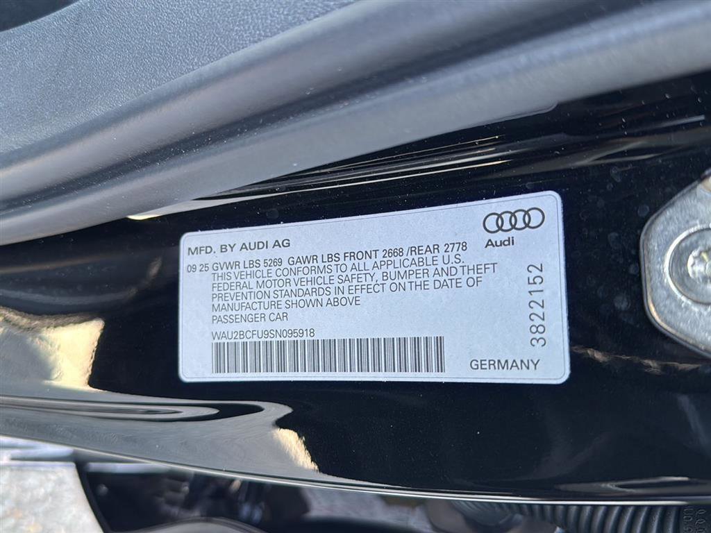 Used 2025 Audi A5 2.0T Premium Plus w/ Premium Plus AWD/4WD image 16