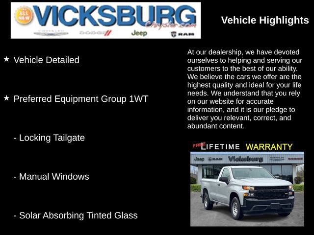 Used 2021 Chevrolet Silverado 1500 W/T w/ WT Fleet Convenience Package image 13