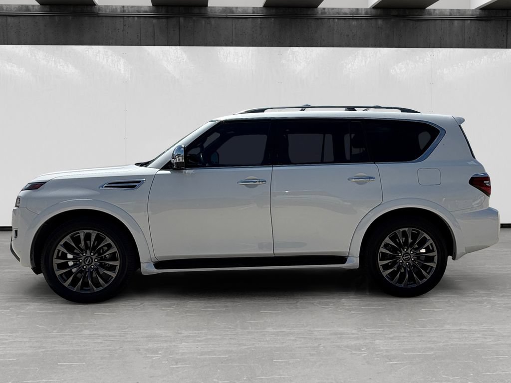 Used 2023 Nissan Armada Platinum w/ Captain's Chairs Package AWD/4WD image 2