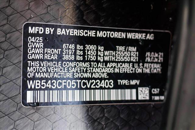 Used 2026 BMW iX xDrive45 w/ Premium Package image 26