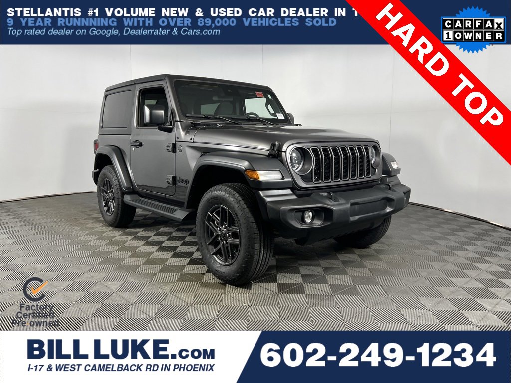 Certified 2024 Jeep Wrangler Sport S image 1