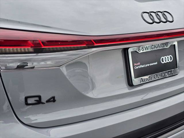 Used 2024 Audi Q4 e-tron Prestige w/ Black Optic Package AWD/4WD image 12