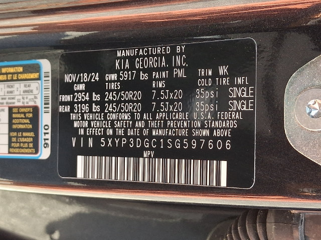 Certified 2025 Kia Telluride EX X-Line AWD/4WD image 27