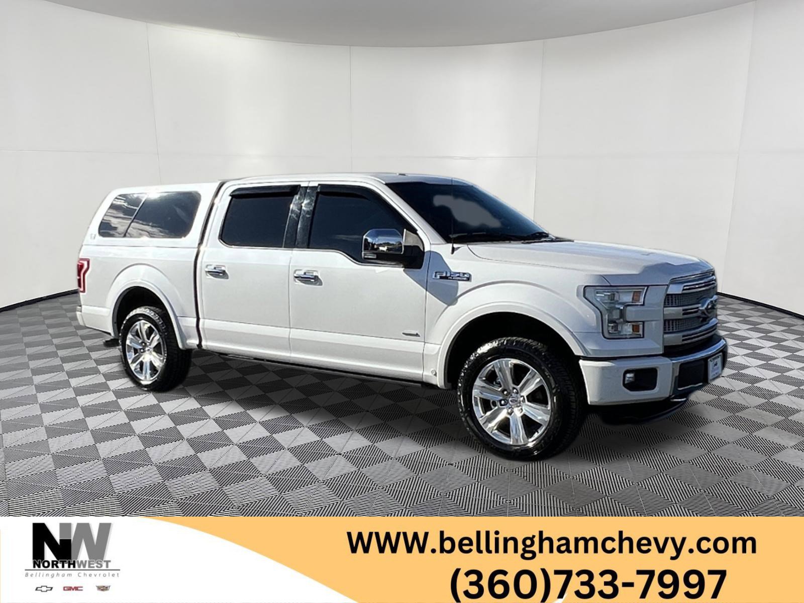 Used 2015 Ford F150 Platinum w/ Equipment Group 701A Luxury AWD/4WD image 1