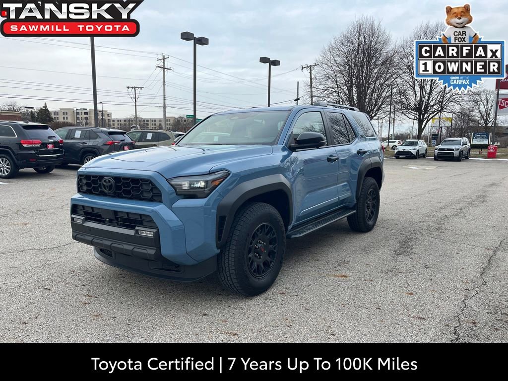 Certified 2025 Toyota 4Runner TRD Off-Road Premium