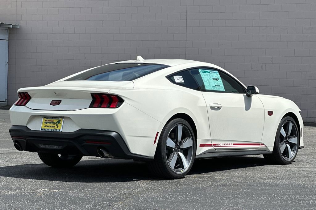 New 2025 Ford Mustang GT Premium w/ 60th Anniversary Package image 4