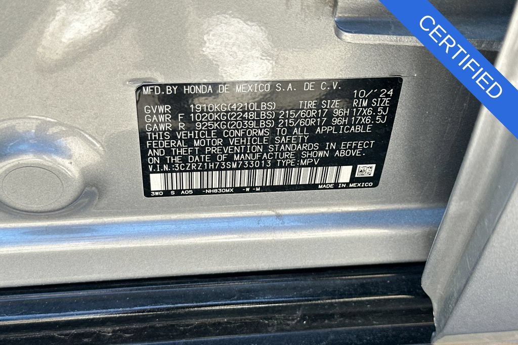 Used 2025 Honda HR-V EX-L image 32