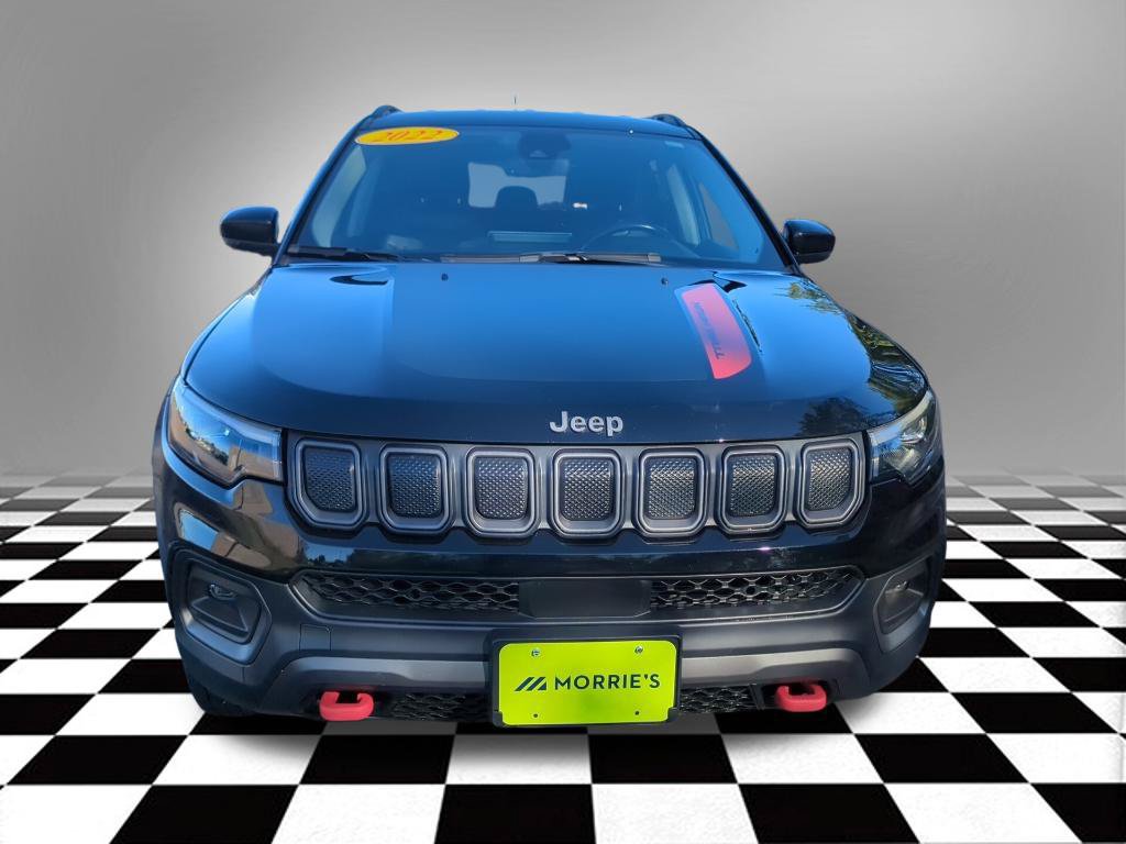 Used 2022 Jeep Compass Trailhawk w/ Trailhawk Elite Group AWD/4WD image 3