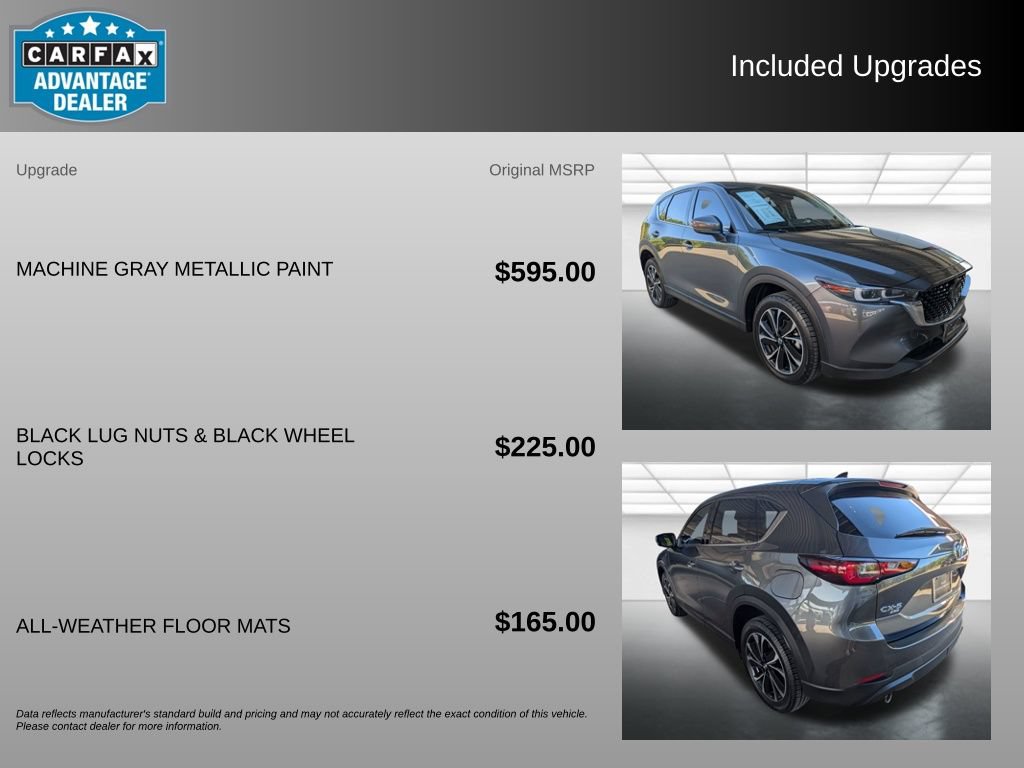 Certified 2023 MAZDA CX-5 AWD 2.5 S w/ Premium Plus Pkg image 3
