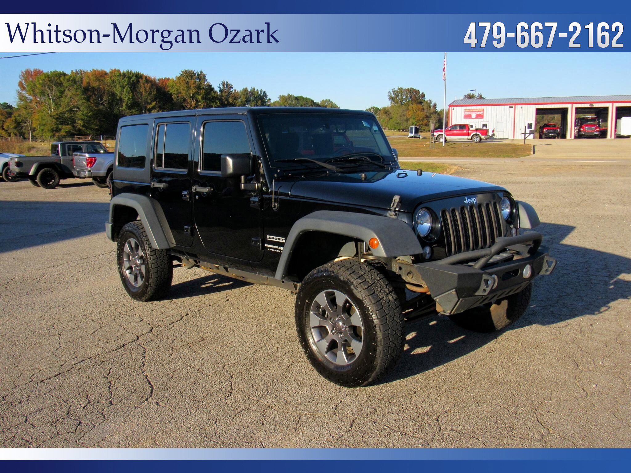 Used 2018 Jeep Wrangler Unlimited Sport w/ Connectivity Group AWD/4WD image 18