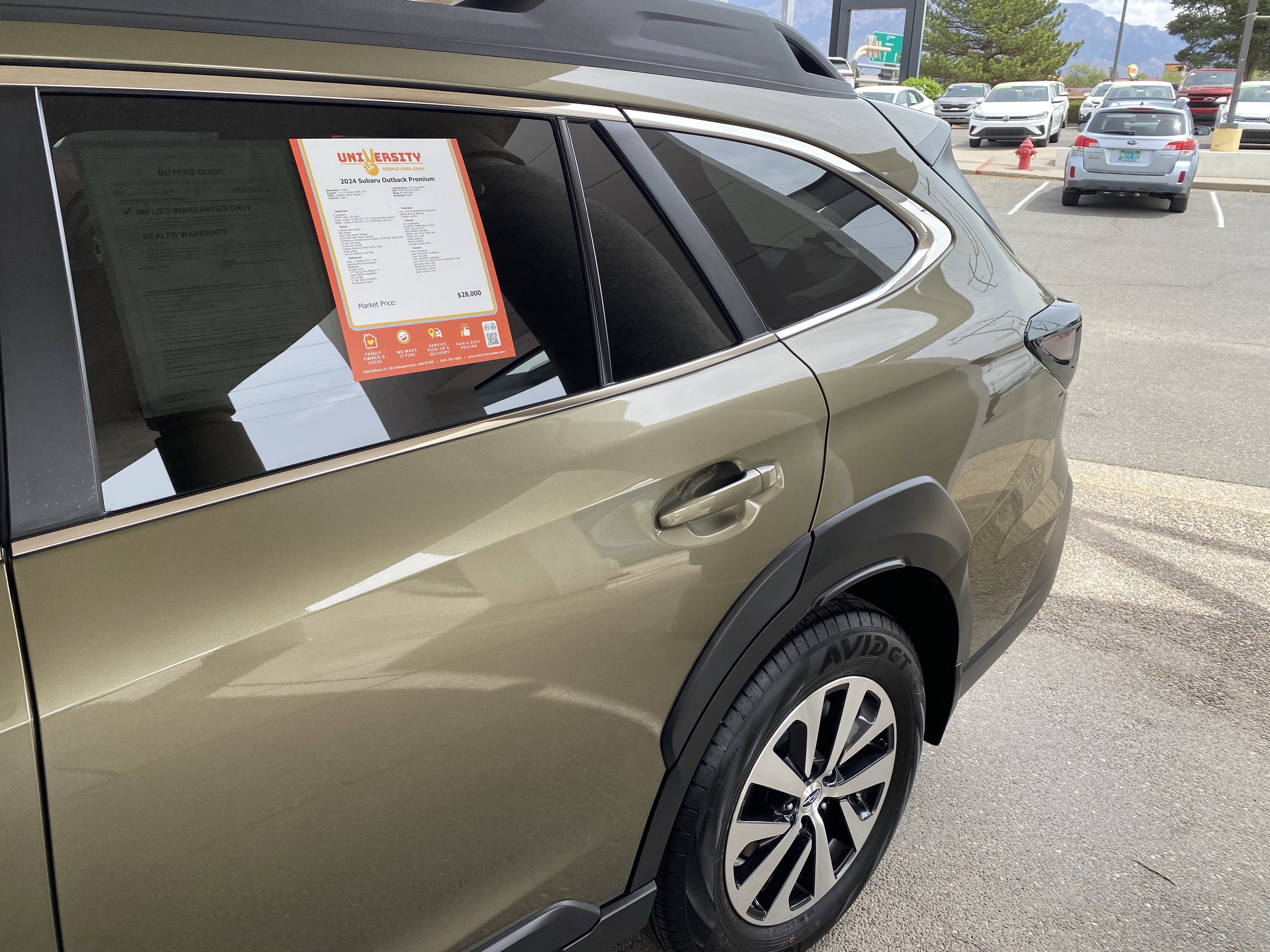 Used 2024 Subaru Outback Premium AWD/4WD image 59