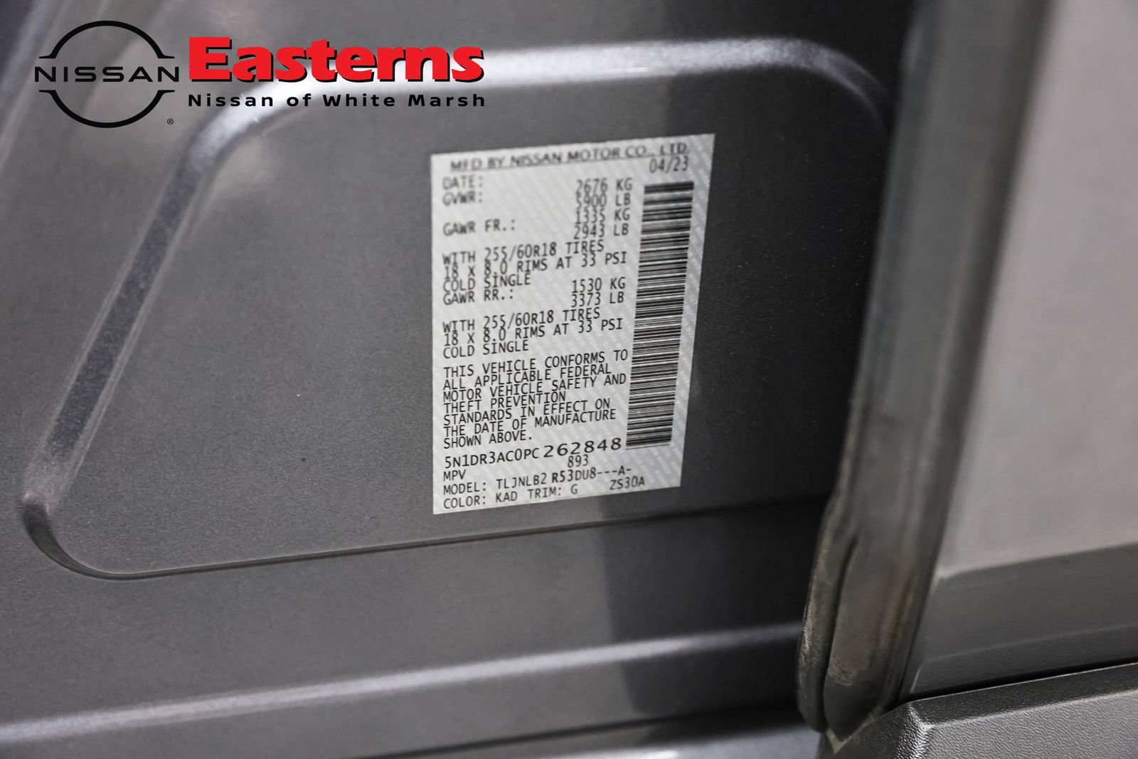 Used 2023 Nissan Pathfinder S AWD/4WD image 34