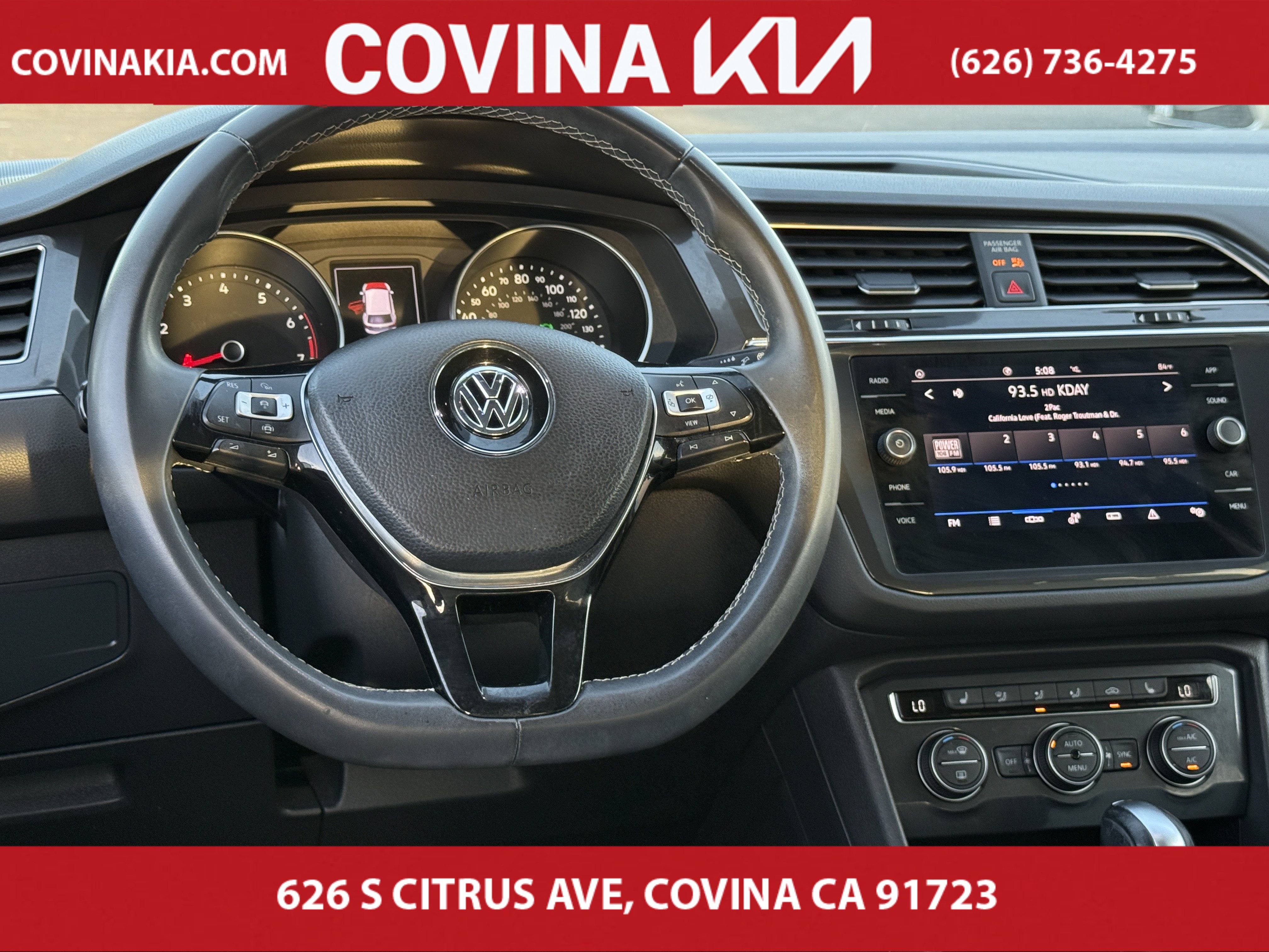 Used 2021 Volkswagen Tiguan SE w/ Panoramic Sunroof Package image 27