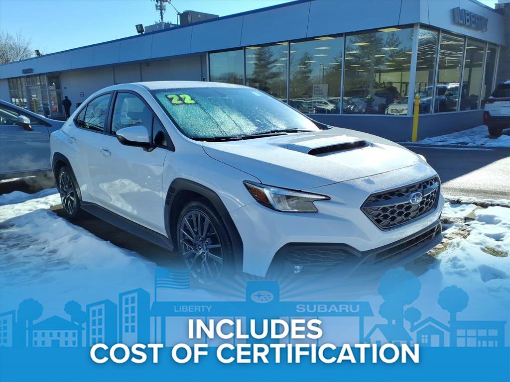 Certified 2022 Subaru WRX Premium