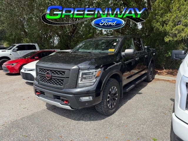 Used 2023 Nissan Titan PRO-4X w/ Pro-4x Utility Package AWD/4WD video 1