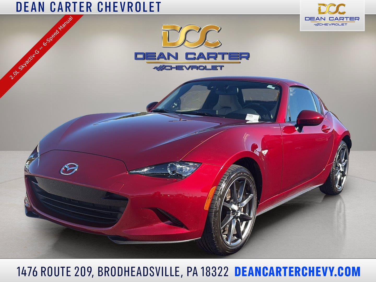 Used 2019 MAZDA MX-5 Miata RF Grand Touring RWD image 1