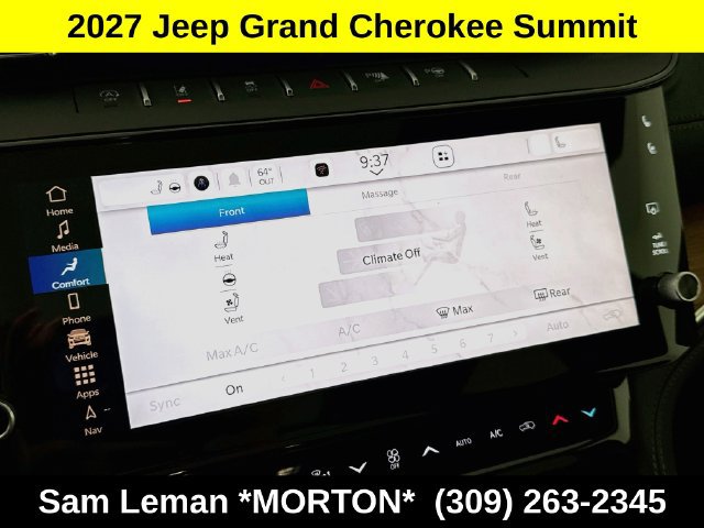 New 2027 Jeep Grand Cherokee Summit AWD/4WD image 21