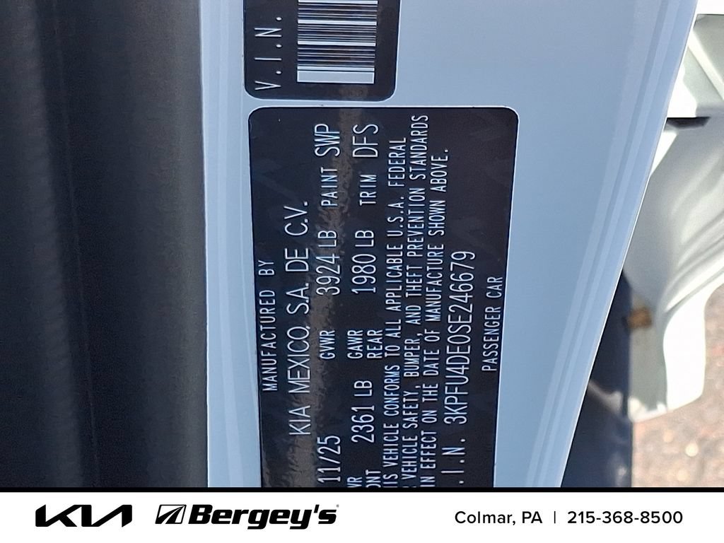 Certified 2025 Kia K4 GT-Line Turbo FWD image 28