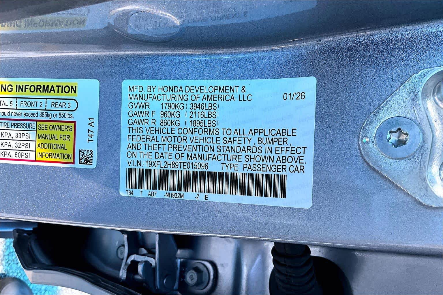 Used 2026 Honda Civic Sport image 34