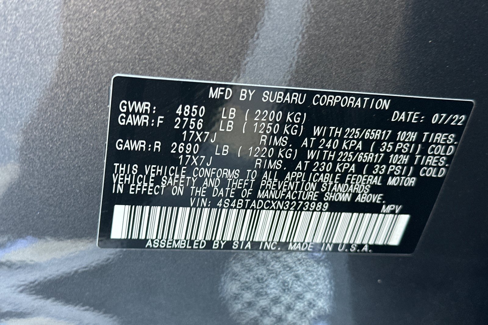 Used 2022 Subaru Outback Premium AWD/4WD image 27