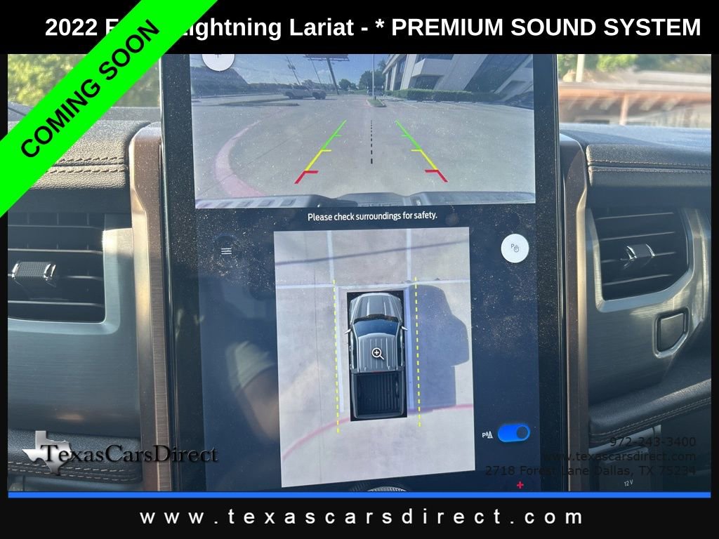 Used 2022 Ford F150 Lightning Lariat AWD/4WD image 8
